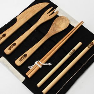 Bamboo Cutlery Kit ~ Large