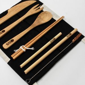 Bamboo Cutlery Kit ~ Large